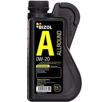 НС-синтетическое моторное масло Allround 0W-20 - 1 л