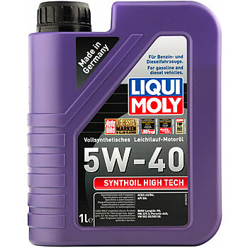 Синтетическое моторное масло Synthoil High Tech 5W-40 - 1 л