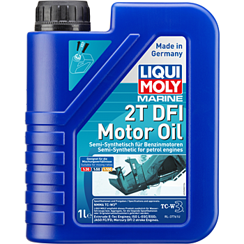 Полусинтетическое моторное масло для водной техники Marine 2T DFI Motor Oil - 1 л