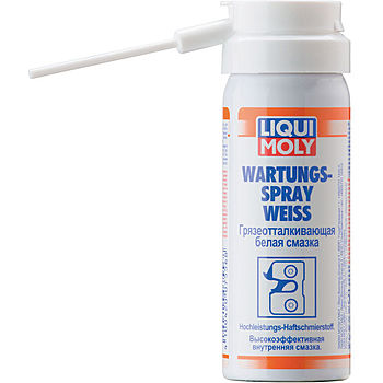 Грязеотталкивающая белая смазка Wartungs-Spray weiss - 0.05 л