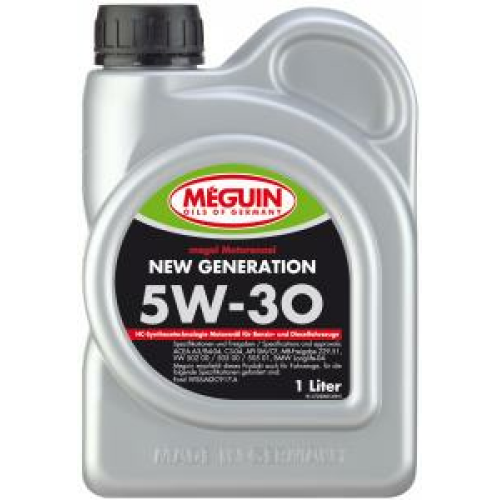 НС-синтетическое моторное масло Megol Motorenoel New Generation 5W-30 - 1 л
